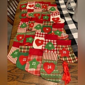🎄Christmas Countdown Stockings🎄